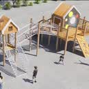 小屋滑梯
