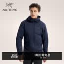 ARC'TERYX始祖鸟 ATOM HOODY 男子 保暖棉服 Black Sapphire/蓝黑色 L