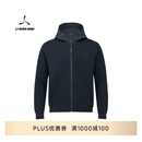 LI-NING 1990【精英系列】26新款男士编织衫带帽运动户外透气外套开衫李宁1990 暗黑蓝 M