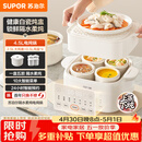 苏泊尔（SUPOR）电炖盅电炖锅隔水炖家用全自动煲汤炖汤锅陶瓷燕窝炖盅4.5L蒸炖一体多功能锅3-4人 DZ25FC873