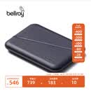 Bellroy送礼 澳洲 Flip Case 旅行皮革RFID防盗刷卡包零钱包送男友 海军蓝