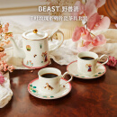 野兽派（THE BEAST）千叶玫瑰骨瓷茶具套装伴手礼生日礼物新婚礼物