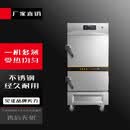 苏勒电热蒸饭柜商用蒸饭机电蒸箱变频智能全自动蒸饭车 加热管加热  12盘