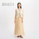 BSIEE休闲复古马甲G1594B02 米 160/68A/M