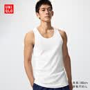 优衣库男装罗纹背心26春夏新款482759 00 白色 L