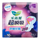 乐而雅花王超瞬吸纤巧夜用护翼型卫生巾30cm10片姨妈巾京东自营新国标
