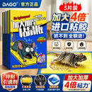 DAGO粘鼠板灭鼠一窝端神器药特效超强力粘大捕新型老鼠贴家用大号加厚