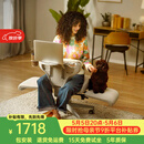 麦塔奇Freedom-X自由椅电脑办公座椅单人沙发椅骑马椅休闲椅子人宠共用 Pro版-杏色