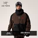 ARC'TERYX始祖鸟 SABRE SV JACKET GORE-TEX 防水 男子 滑雪滑雪夹克 角豆棕/黑色/皇朝红 L