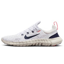 耐克NIKE男子跑步鞋赤足FREE RN 5.0新款网面运动鞋CZ1884-103白43