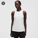 lululemon丨Jersey 女士训练平纹针织运动背心 *文字徽标 LW1GLRS 白色 S /6