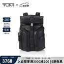 途明（TUMI）ALPHA BRAVO男士双肩包翻盖大容量电脑包黑色商务通勤礼物