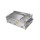 苏勒商用手抓饼机器扒炉炸炉一体机油炸锅商用摆摊铁板烧设备煎饼果子机 55扒炉油炸组合+油炸篮