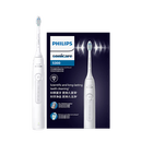 飞利浦（PHILIPS）声波电动牙刷钻石3系 5倍洁齿5种模式 刷头*2【亮白+洁净】生日礼物 母亲节礼物 HX5181/01  白