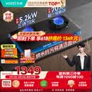 华帝【推荐升级新品i10123】燃气灶天然气双灶嵌入式5.2kW猛火灶70%热效率十大品牌煤气灶台灶具i10308