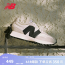 NEW BALANCE NB327官方夏季休闲鞋男鞋女鞋情侣舒适增高鞋百搭潮流厚底运动鞋 米灰色/白色 MS327FE 42 (脚长26.5cm)