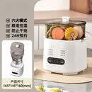 美的（Midea）同款家用煮蛋器预约定时自动断电防干烧多功能早餐机蒸蛋神器 单层 豪华蒸笼预约款【蒸笼+碗+蛋架】自动断电