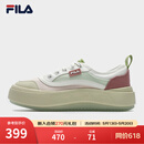 斐乐（FILA）官方女鞋水母鞋帆布鞋夏时尚复古休闲鞋 桃色粉/新薄荷绿-CS 37.5