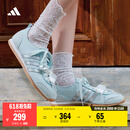 adidas「冰淇淋T头鞋」VS JOG 2.0薄底运动鞋男女阿迪达斯轻运动 浅天蓝/金属银/亮白 (推荐女生选小半码)   37