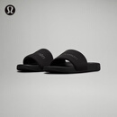 lululemon丨Restfeel™ Slide 男士拖鞋 *徽标款 LM9BC6S 黑/黑/黑 43
