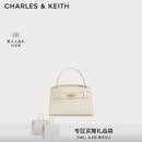 CHARLES&KEITH鳄鱼纹凯莉包手提包斜挎婚包包女包生日母亲节礼物CK2-50270880-1