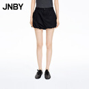 江南布衣（JNBY）【商场同款】26春夏新品短裤灯笼裤日常宽松休闲棉质5Q3E14360 001/本黑 S