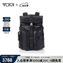 途明（TUMI）ALPHA BRAVO男士双肩包翻盖大容量电脑包黑色商务通勤礼物