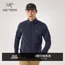 ARC'TERYX始祖鸟 KYANITE JACKET 保暖 男子 抓绒衫 Black Sapphire/蓝黑色 L