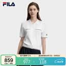 FILA 斐乐官方女子编织衫2026夏季基础百搭短装休闲短袖上衣