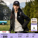 北面（The North Face）硬壳冲锋衣情侣款Antora防水防风透气连帽夹克运动外套26春夏新品 8DFA/JK3/宇宙黑/女款 L