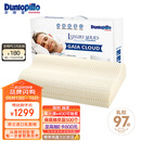 邓禄普（Dunlopillo）盖伊雅舒睡波浪枕 荷兰进口特拉雷Talalay天然乳胶枕物理发泡工艺