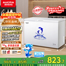 澳柯玛（AUCMA）307升单温冷柜家用减霜大冰柜 冷藏柜冷冻柜转换卧式冰箱雪糕柜一级能效 BC/BD-307HNE 以旧换新