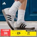 adidas「T头鞋」VL COURT复古休闲板鞋德训鞋男女阿迪达斯轻运动 灰色/黑色/红色 (推荐女生选小半码)   42