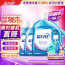 蓝月亮深层洁净洗衣液 薰衣草香 3kg瓶+1kg*3瓶 高效除螨 强效去污