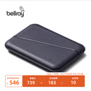 Bellroy送礼 澳洲 Flip Case 旅行皮革RFID防盗刷卡包零钱包送男友 海军蓝