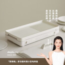 olayks立时聚嗨盘IH多功能料理锅烧烤火锅一体家用电烤盘多用途锅网红锅可定时烤肉锅加大烤盘4-6人 【IH双灶聚嗨盘】烤盘+盖子 1层
