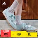 adidas「冰淇淋T头鞋」VS JOG 2.0薄底运动鞋男女阿迪达斯轻运动 浅天蓝/金属银/亮白 (推荐女生选小半码)   37