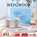 Wedgwood金粉年华马克对杯心动礼盒咖啡杯水杯杯子结婚礼物