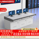 洛来宝操作台桌指挥中心调度台控制台桌常规款监控台三联171*90*75cm