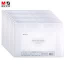 晨光（M&G）A4/EVA磨砂拉边袋防水文件袋10只装 ADMN4280