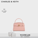 CHARLES&KEITH鳄鱼纹凯莉包手提包斜挎婚包包女包母亲节礼物CK2-50270880-1
