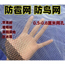 星舵防鸟网葡萄樱桃水果果园大棚防鸟防冰雹防虫网果园防鸟 防雹防鸟网0.6毫米网孔抗老化纯原料 3x100纯原料抗老化[送扎带]