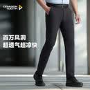 龙牙【冰丝西裤】四代暗行轻量战术裤轻薄商务正装通勤正式垂感户外裤 钨钢黑 175B 175/90B高178重155-165