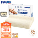 邓禄普（Dunlopillo）盖伊雅舒睡波浪枕 荷兰进口特拉雷Talalay天然乳胶枕物理发泡工艺
