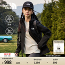 北面（The North Face）硬壳冲锋衣情侣款Antora防水防风透气连帽夹克运动外套26春夏新品 8DFA/JK3/宇宙黑/女款 L