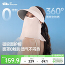蕉下（beneunder）遮阳帽男防晒帽女磁吸防晒面罩全脸口罩太阳帽空顶帽敏感肌便携