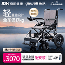 鱼跃(yuwell)电动轮椅D210CL折叠老人全自动专用轻便智能轮椅代步锂电
