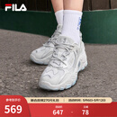 斐乐（FILA）官方掠夺者2女鞋男鞋情侣跑步鞋季老爹鞋时尚复古运动鞋 雨雾灰-NC【女款】 37.5