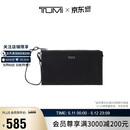 途明（TUMI）VOYAGEUR 女士高端时尚手拿包黑色拼烟枪色礼物