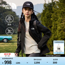 北面（The North Face）硬壳冲锋衣情侣款Antora防水防风透气连帽夹克运动外套26春夏新品 8DFA/JK3/宇宙黑/女款 L